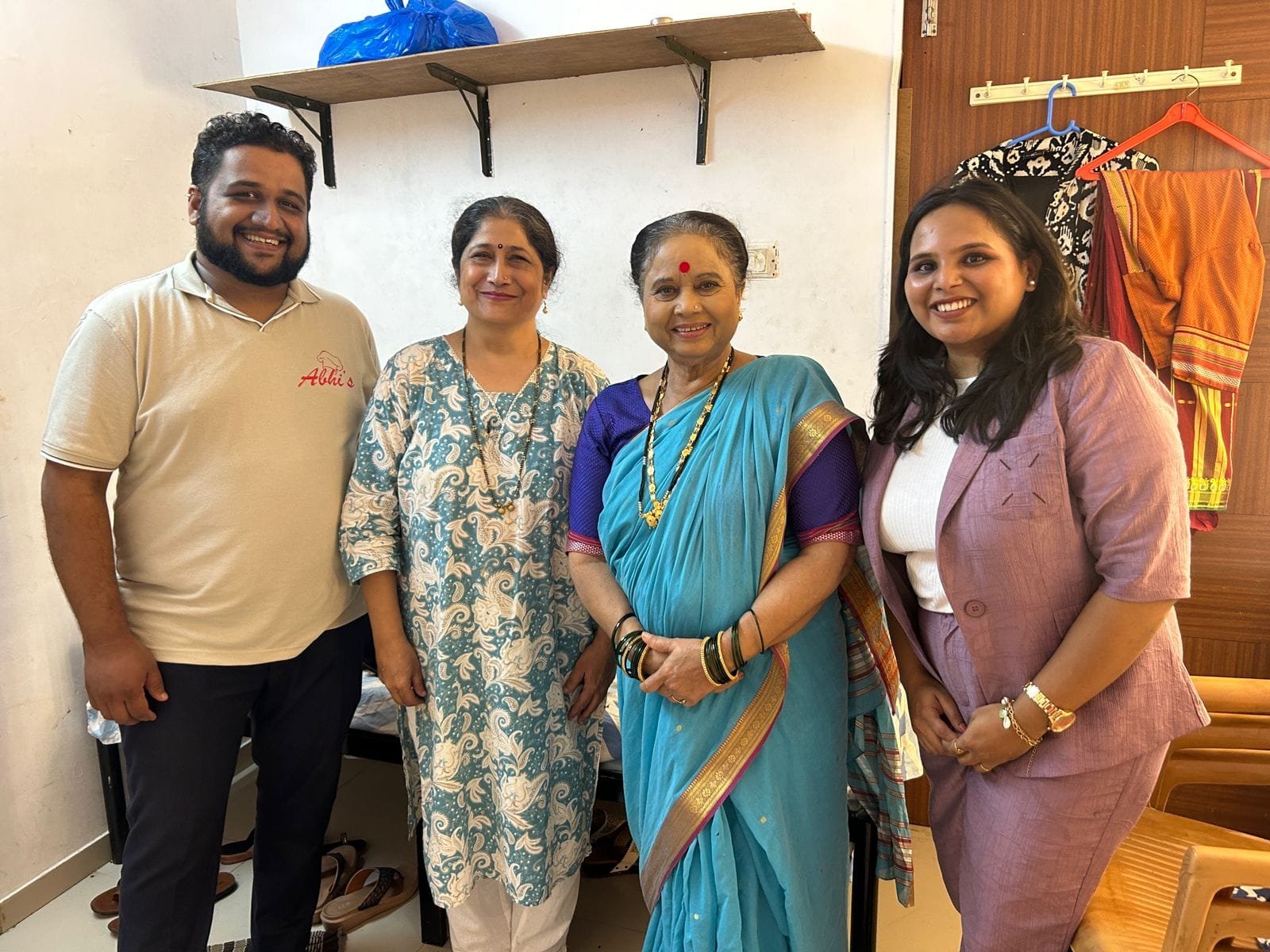 Sangeeta Datar and Family Founders of Seed & Silk