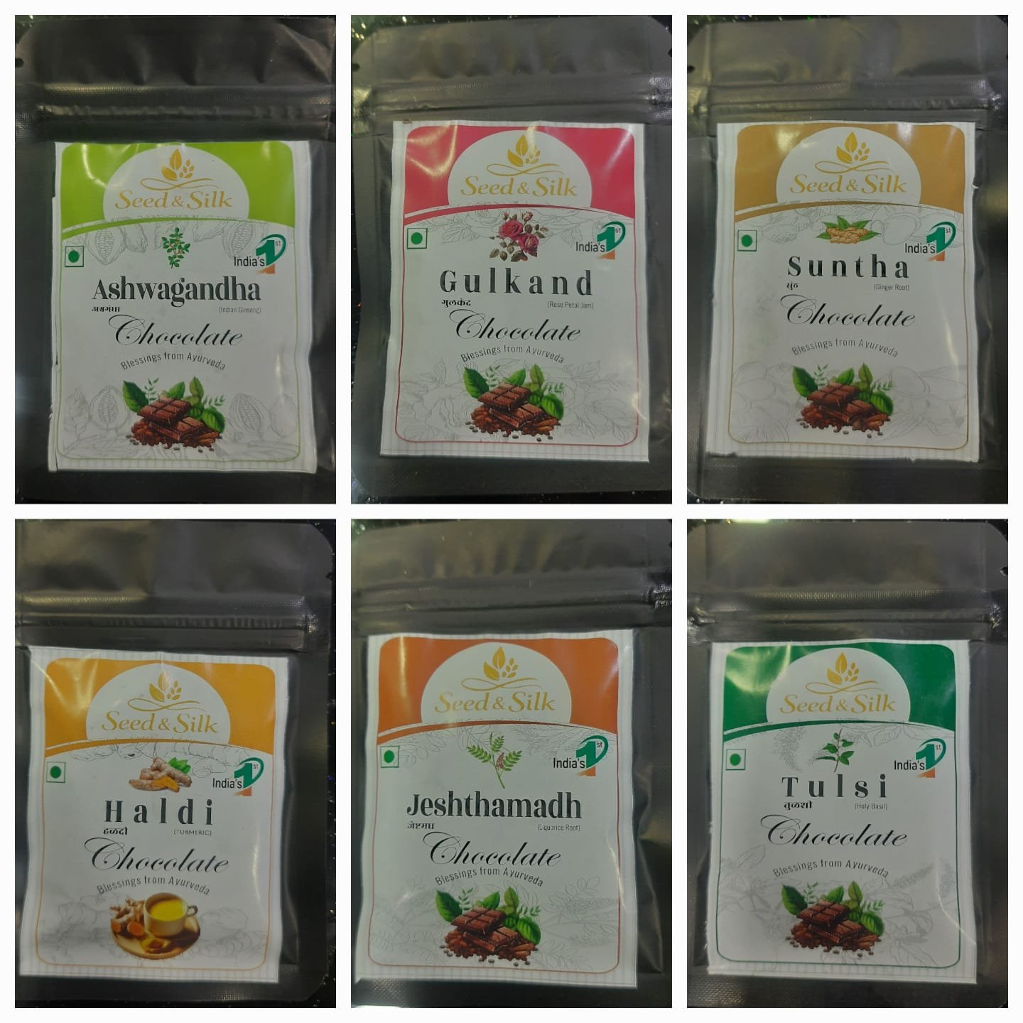 Seed & Silk Ayurvedic Chocolates Assortment