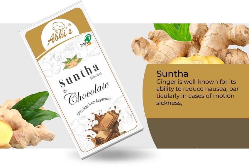 Suntha Ginger Ayurvedic Chocolate Banner